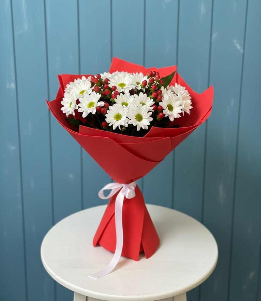 Букет цветов из: Хризантемы в Урюпинске