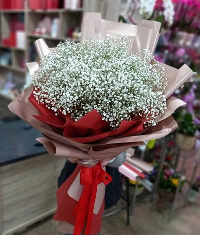 Букет цветов из: Гипсофила в Урюпинске
