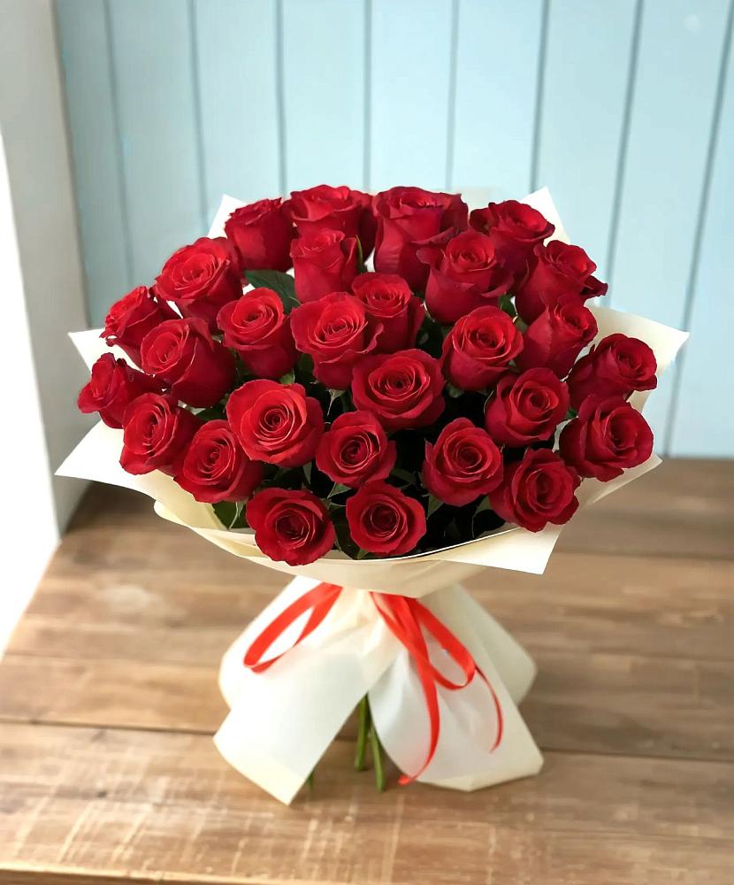 Букет 29 Красных роз в Урюпинске