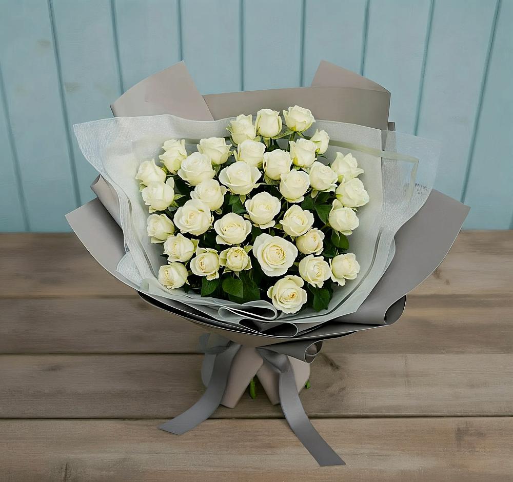 Букет Белоснежная нежность в Урюпинске