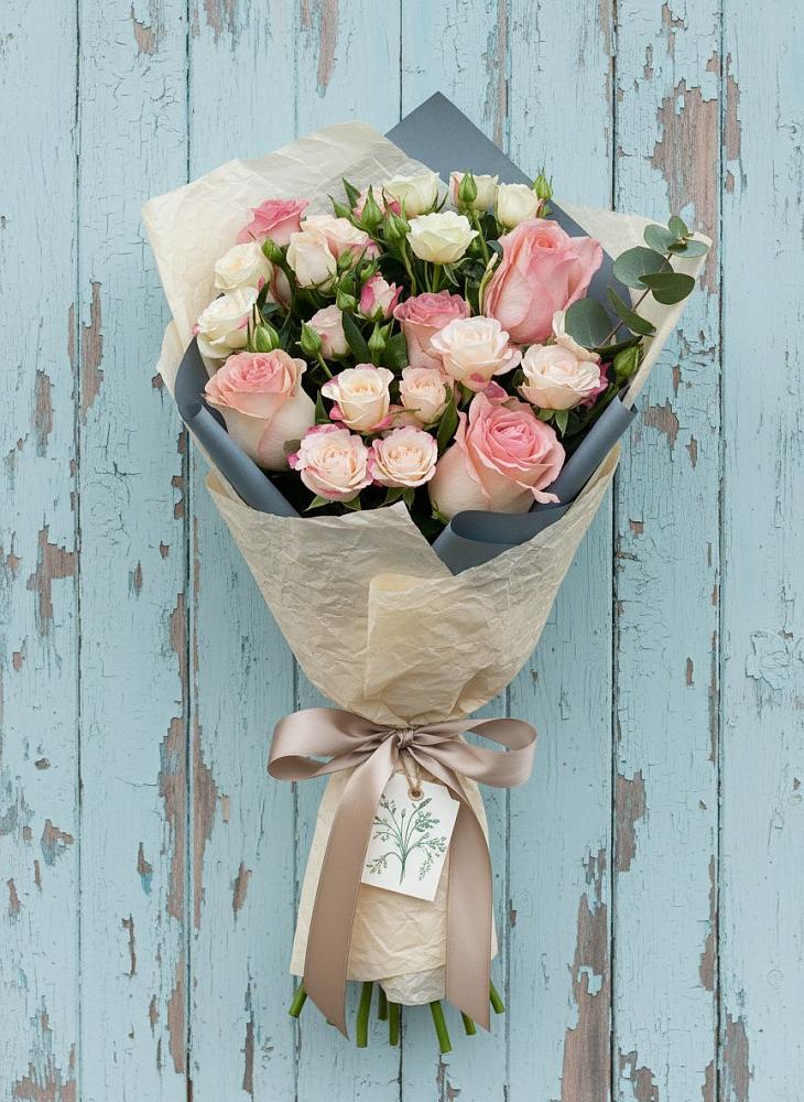 Букет цветов из: Розы в Урюпинске