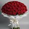 Букет 101 Красная роза Блэк Мэджик в Урюпинске