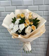 Букет цветов из:  Розы и Хризантемы в Урюпинске