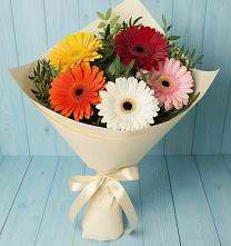 Букет цветов из:  Герберы #REPLACE_PRED# Урюпинске