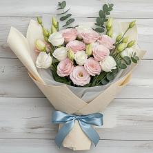 Букет цветов из:  Лизиантусы в Урюпинске