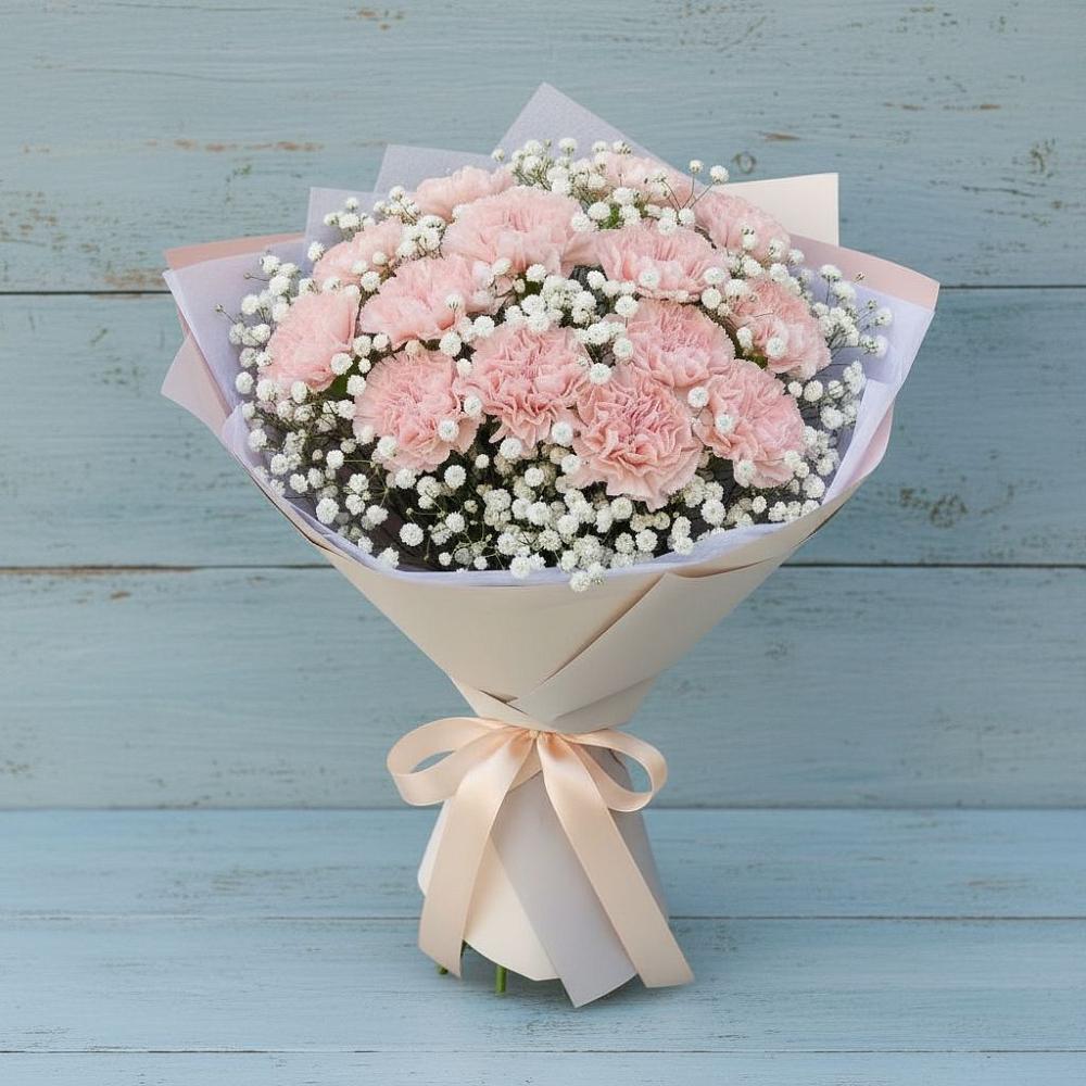 Букет цветов из: Гвоздики в Урюпинске