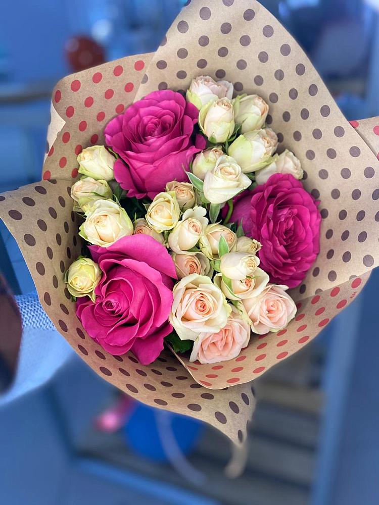 Букет цветов из: Розы в Урюпинске