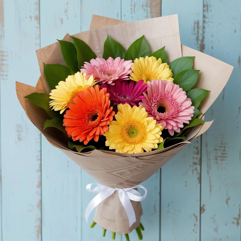 Букет цветов из: Герберы в Урюпинске
