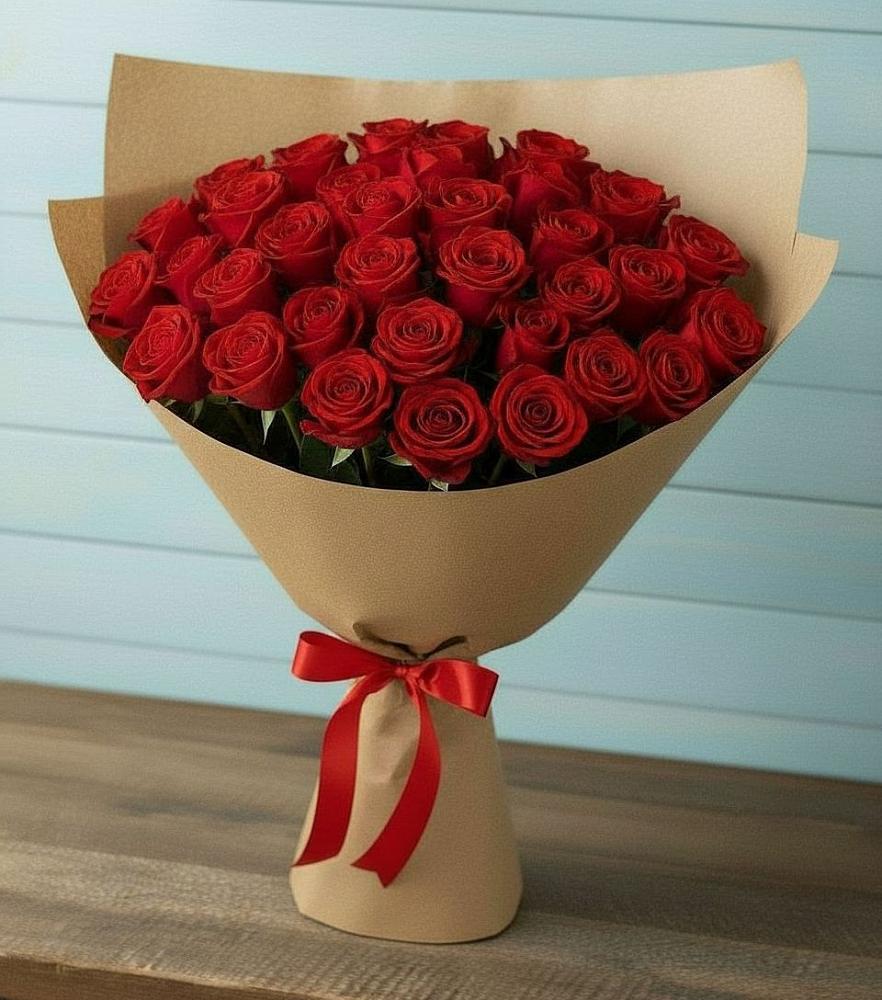Букет Красные розы Милано в Урюпинске