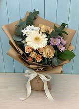 Букет цветов из:  Герберы и Хризантемы #REPLACE_PRED# Урюпинске