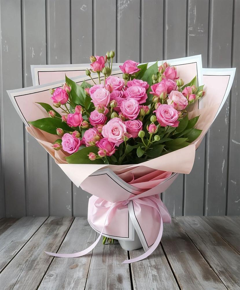 Букет Розовый кустик в Урюпинске