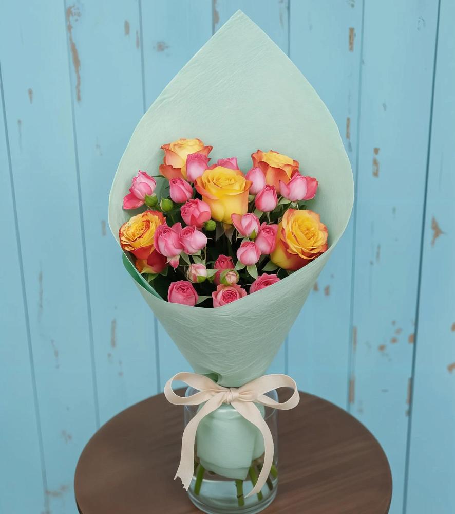 Букет цветов из: Розы в Урюпинске