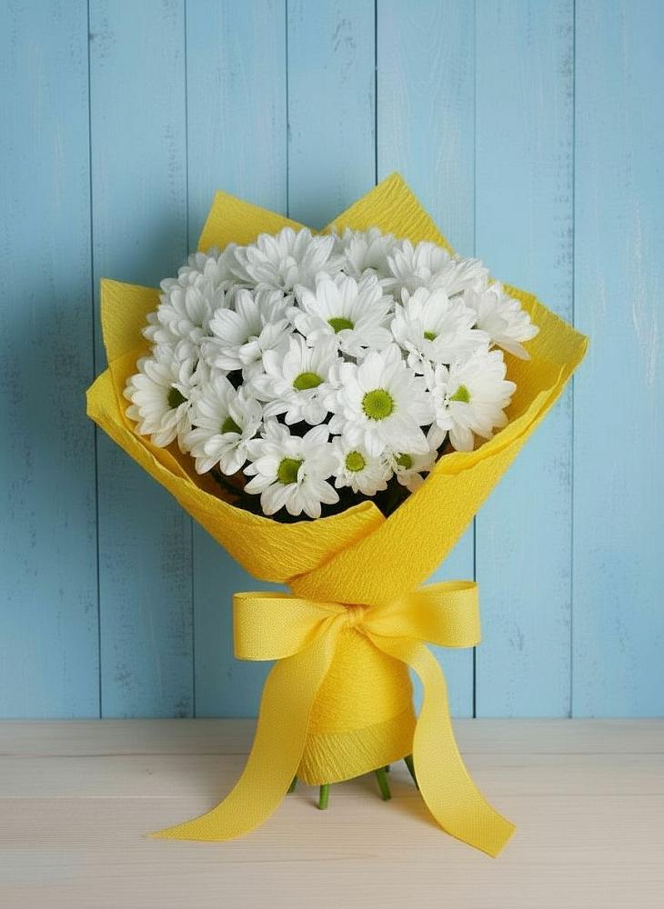 Букет цветов из: Хризантемы в Урюпинске