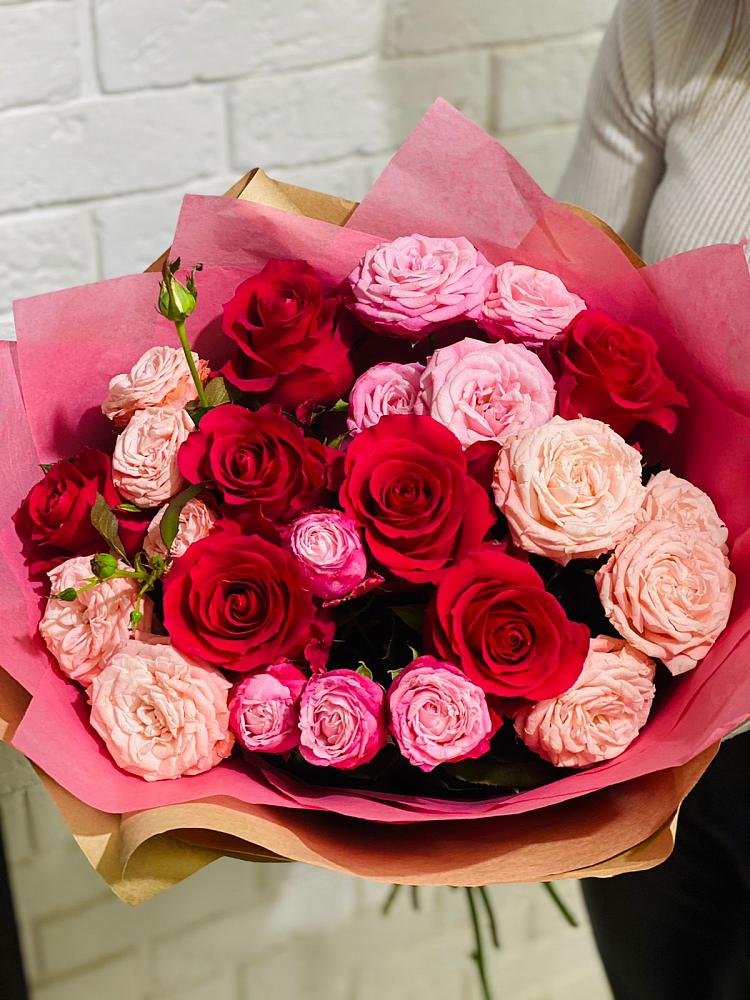 Букет цветов из: Розы в Урюпинске