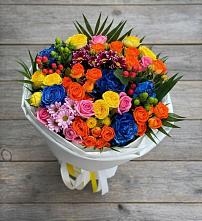 Букет цветов из:  Розы и Хризантемы в Урюпинске