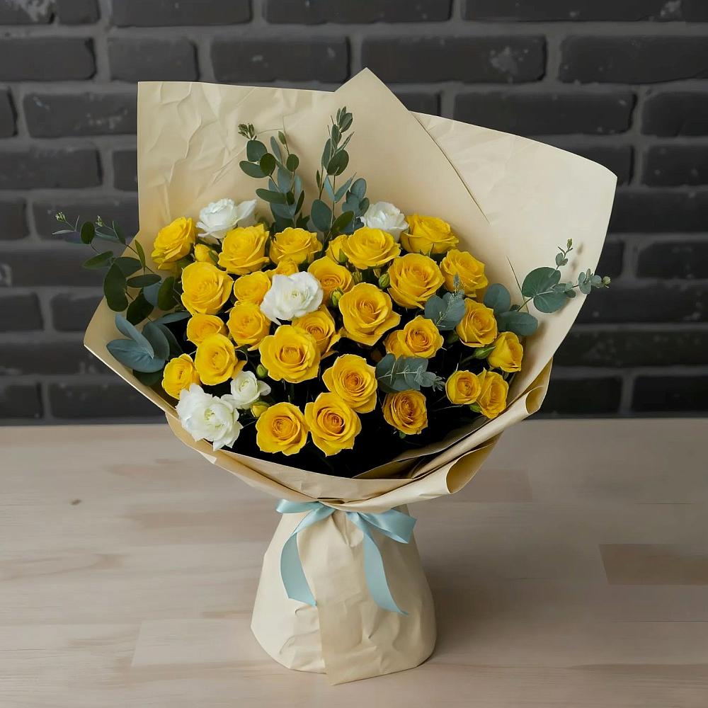 Букет цветов из: Розы в Урюпинске