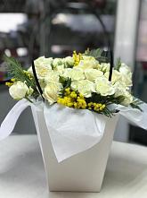 Цветочная композиция из Розы  в Урюпинске