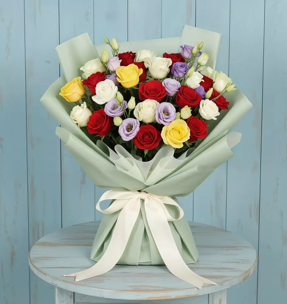 Букет цветов из: Розы в Урюпинске